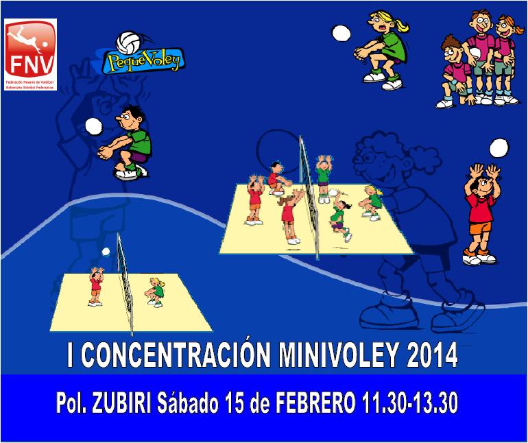 I CONCENTRACI&Oacute;N MINIVOLEY